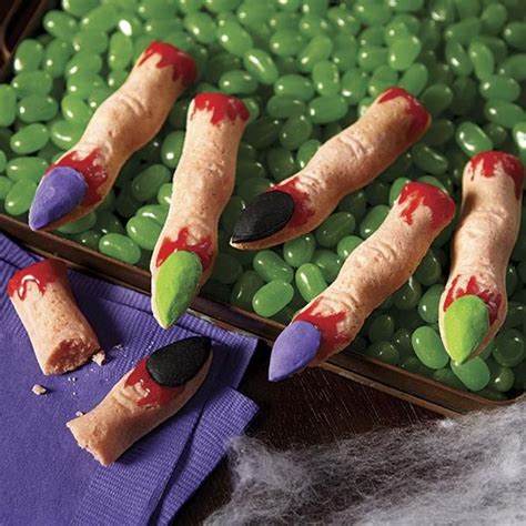 Impress Your Guests with Witch Finger Cupcakes Made with the Wilton Pan